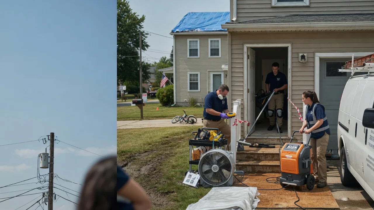 Water Damage Repair in Windfall, IN near me